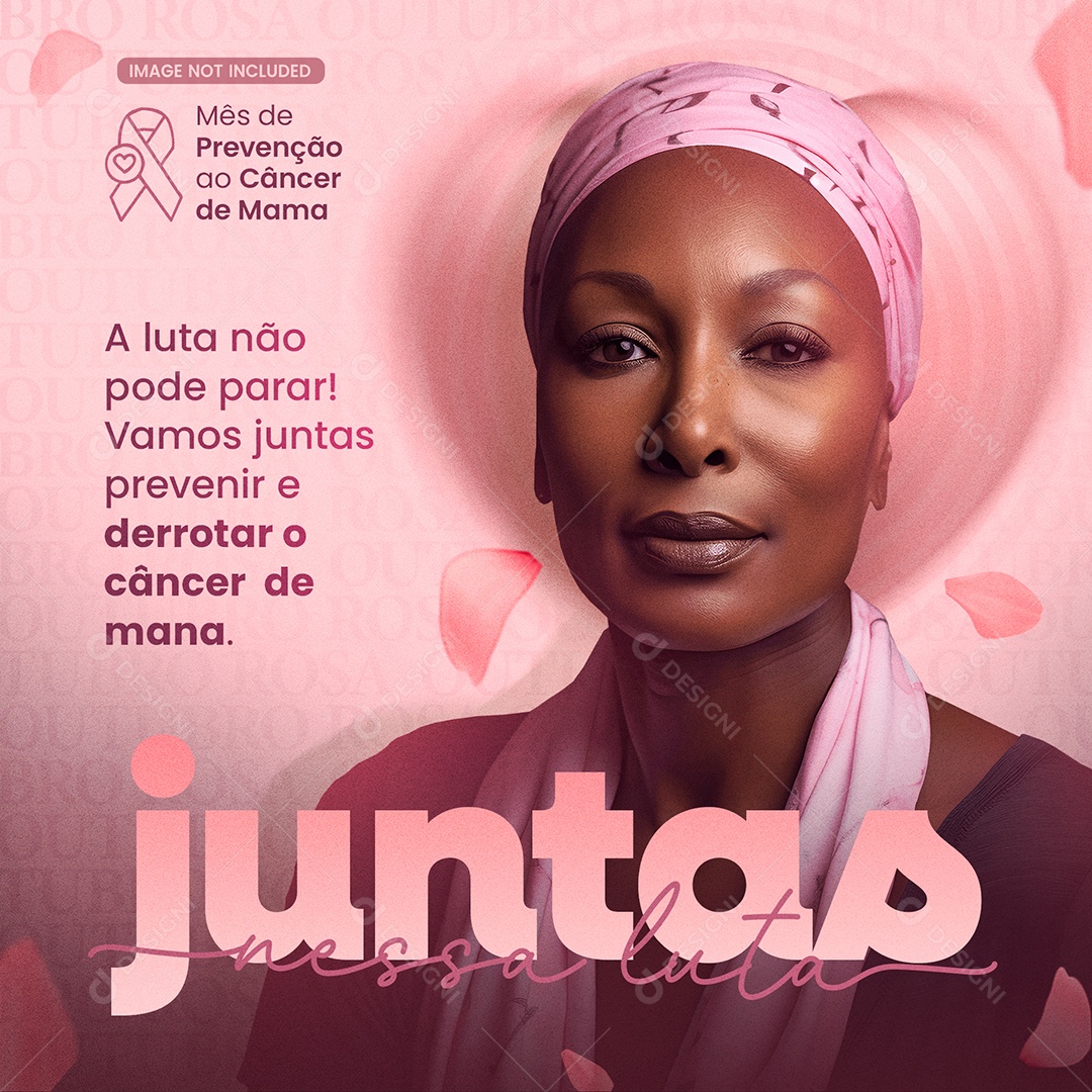 Mês De Prevenção Ao Câncer Outubro Rosa Social Media PSD Editável