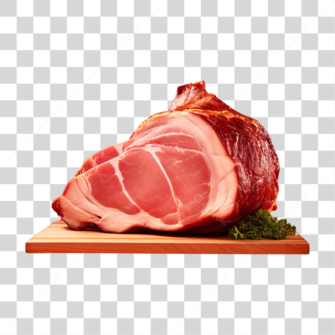 Carne Suína Assada PNG Transparente