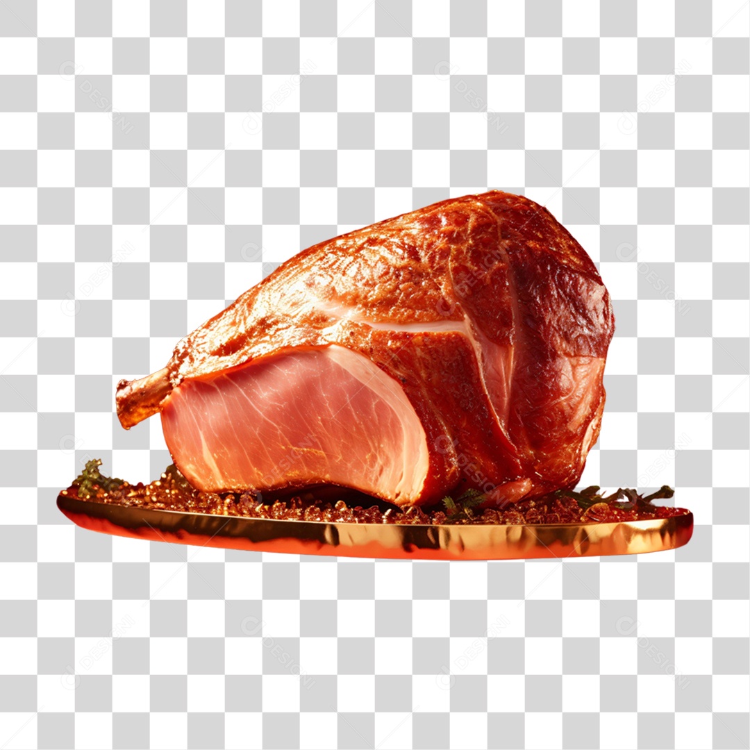 Carne Suína Assada PNG Transparente