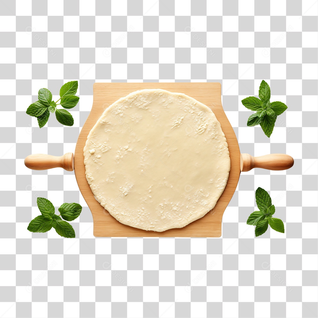 Massa de Pão em Tábua PNG Transparente