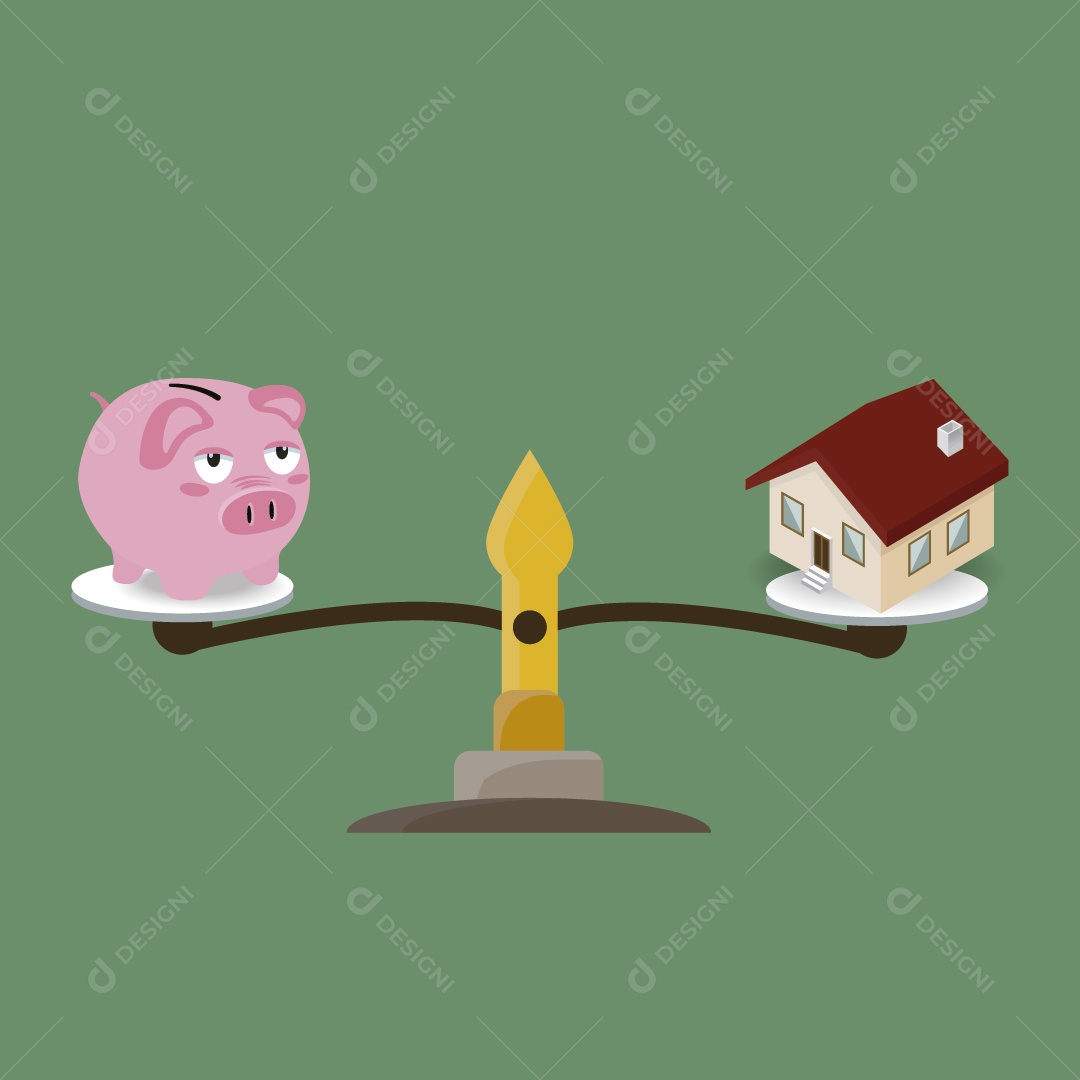 Ilustração de Economia Vetor EPS