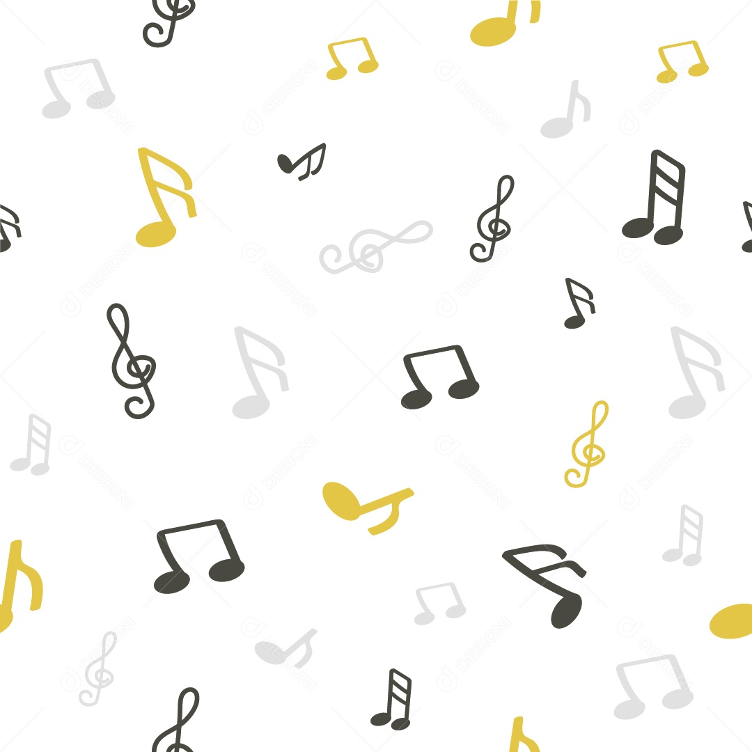 Background Abstrato Musical Ilustração Vetor EPS