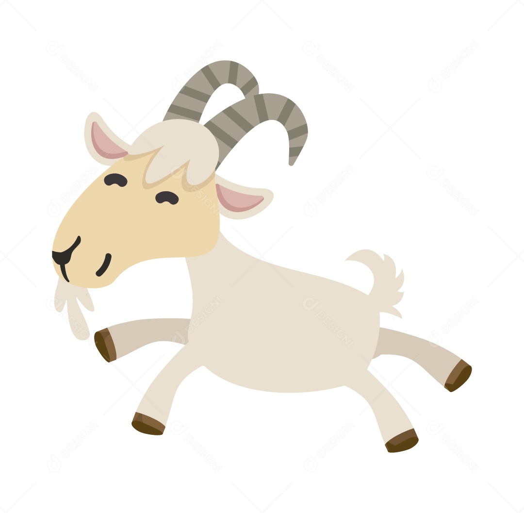 Cabra Ilustração Vetor EPS