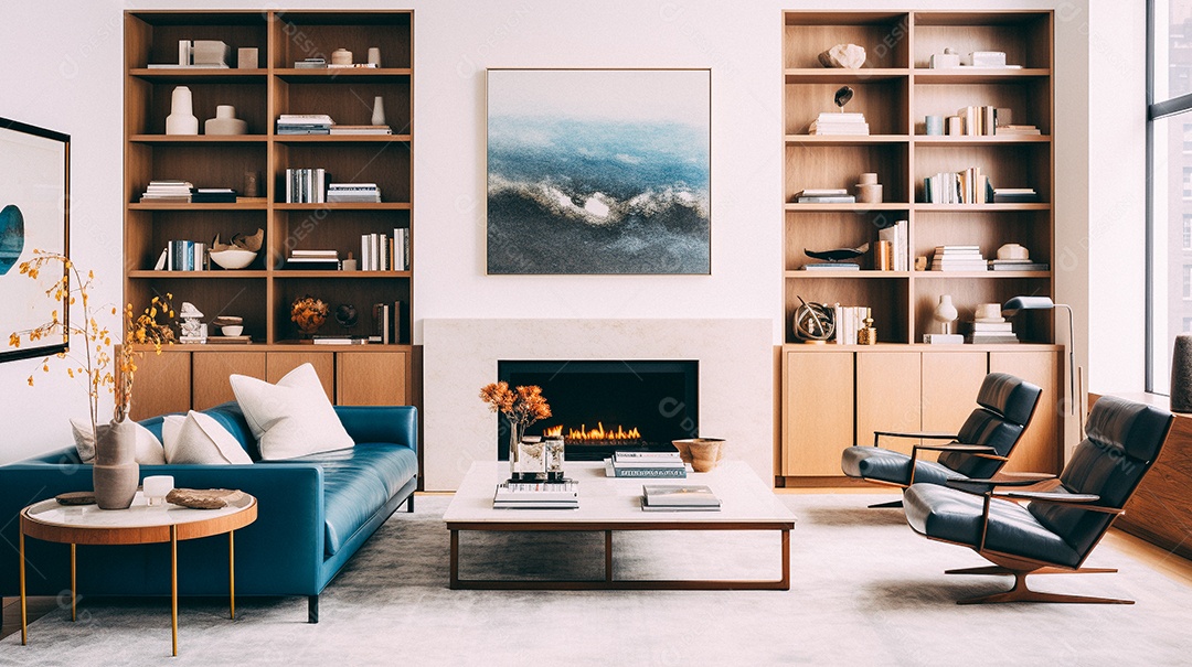 Sala de estar moderna