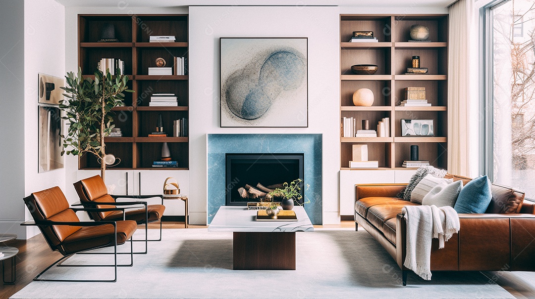 Sala de estar moderna