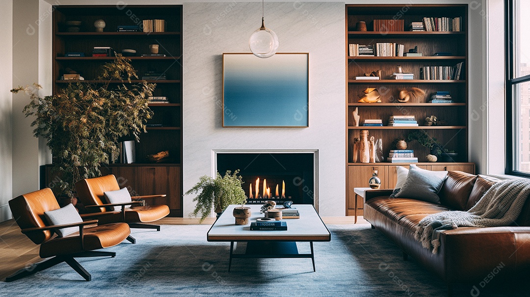 Sala de estar moderna