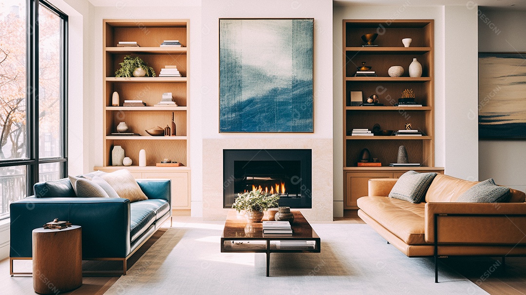 Sala de estar moderna