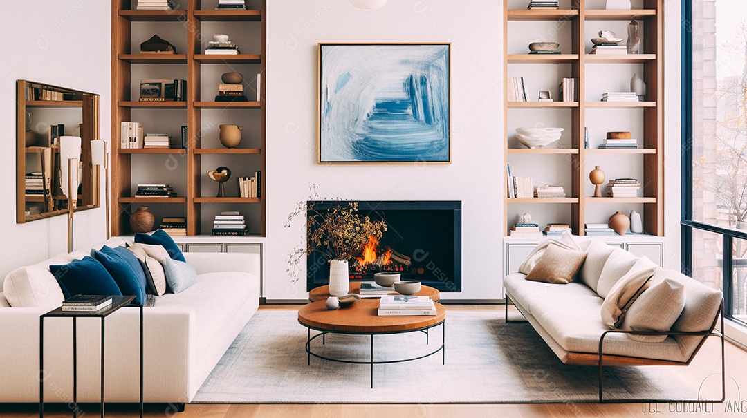 Sala de estar moderna