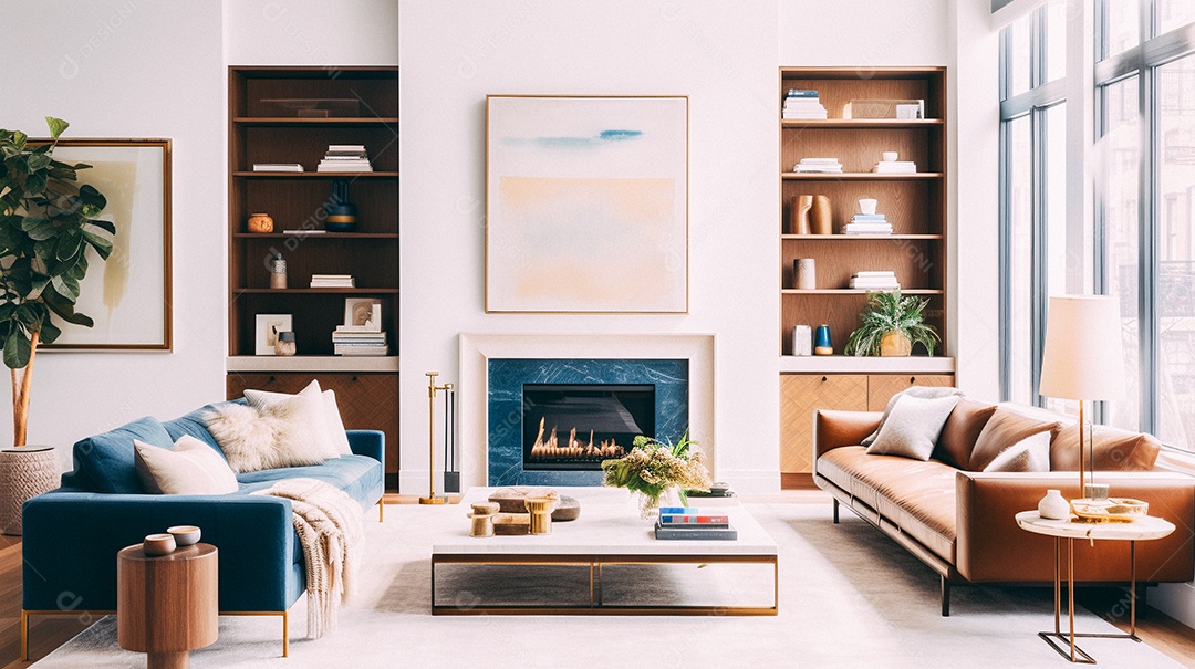 Sala de estar moderna