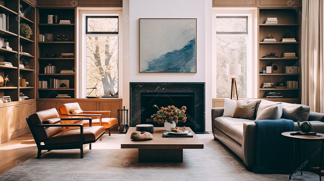 Sala de estar moderna