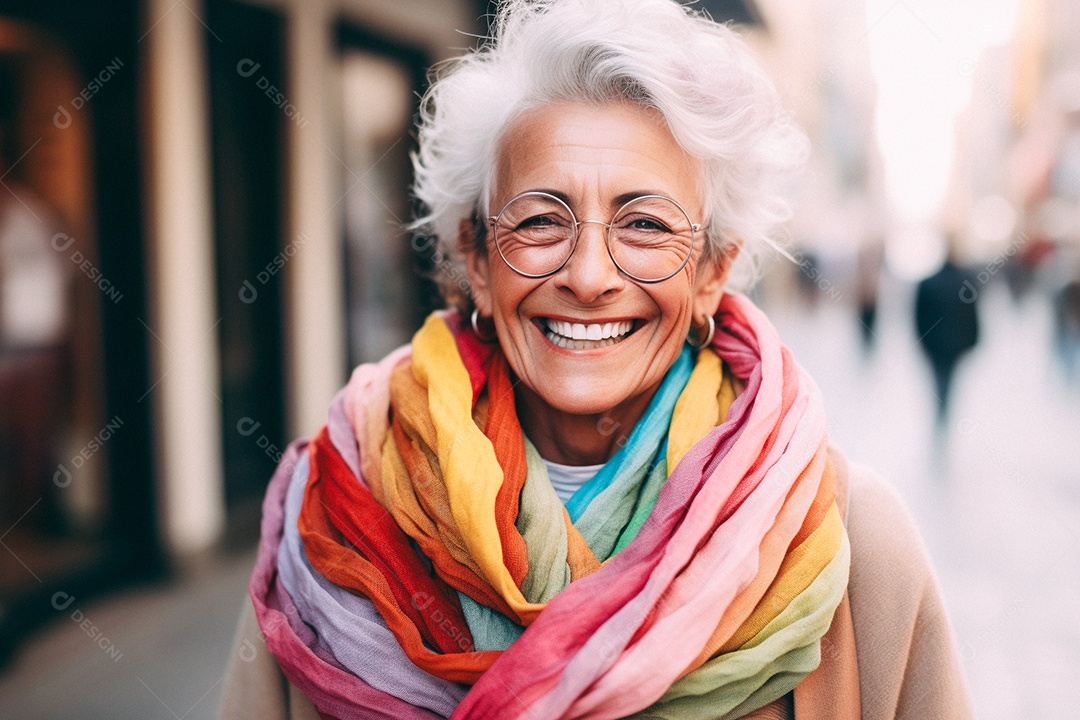 Pessoas da comunidade LGBT segurando a bandeira