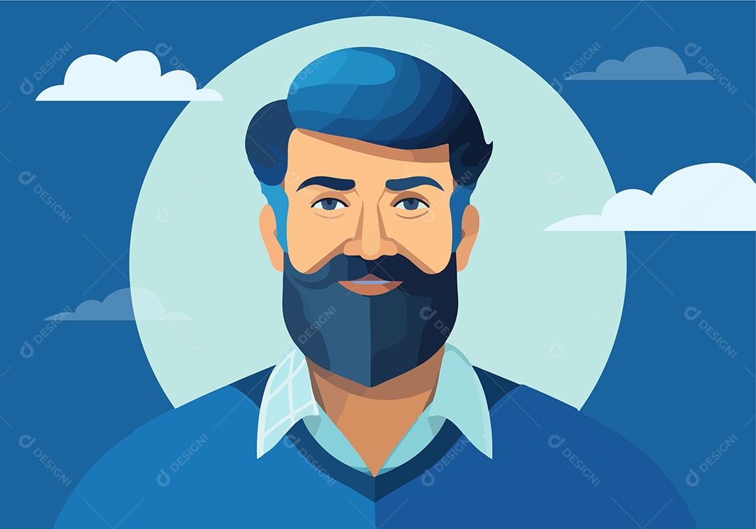 Novembro Azul Ilustração AI