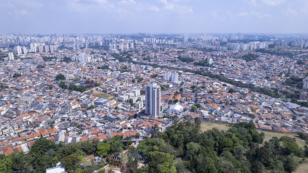 Vista aérea da freguesia de O. Em São Paulo, SP