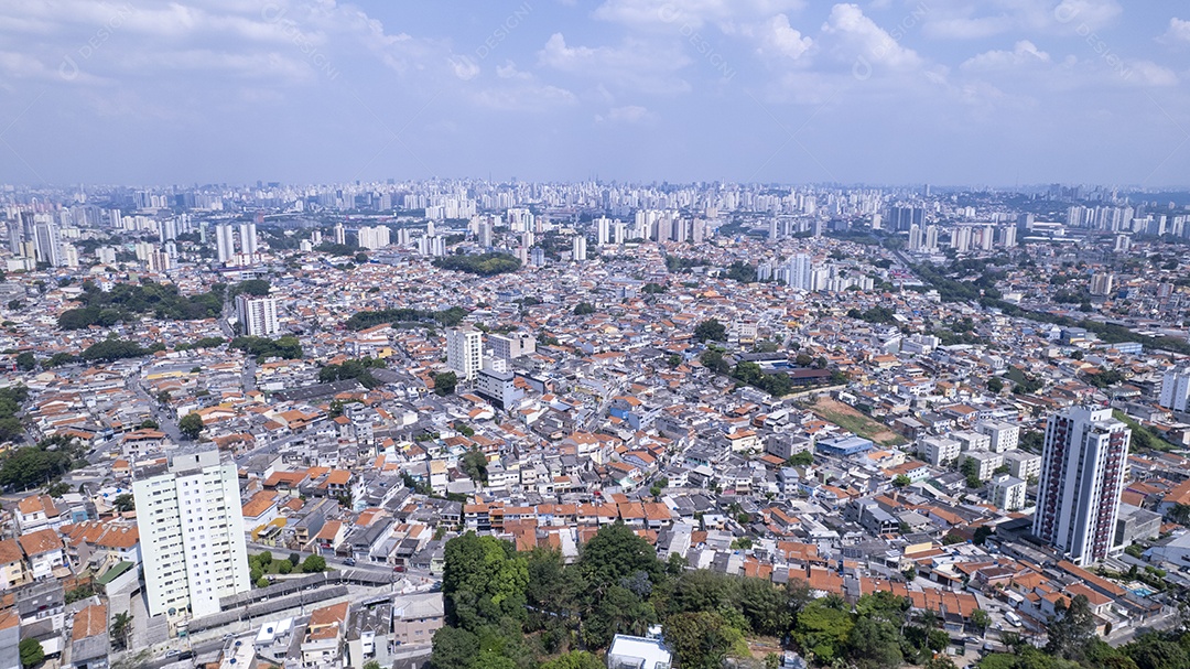 Vista aérea da freguesia de O. Em São Paulo, SP