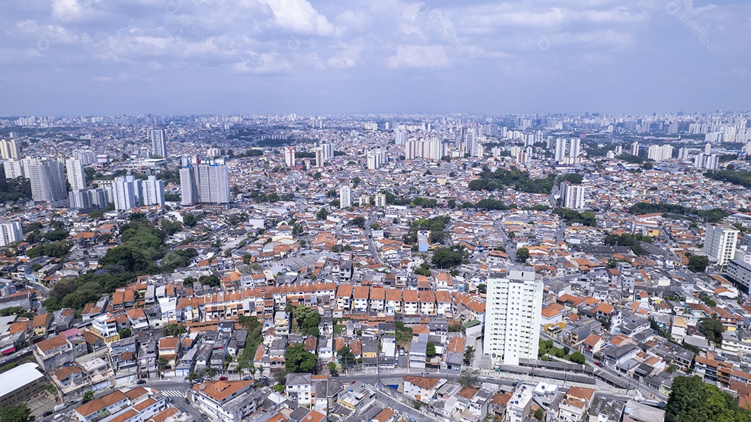 Vista aérea da freguesia de O. Em São Paulo, SP