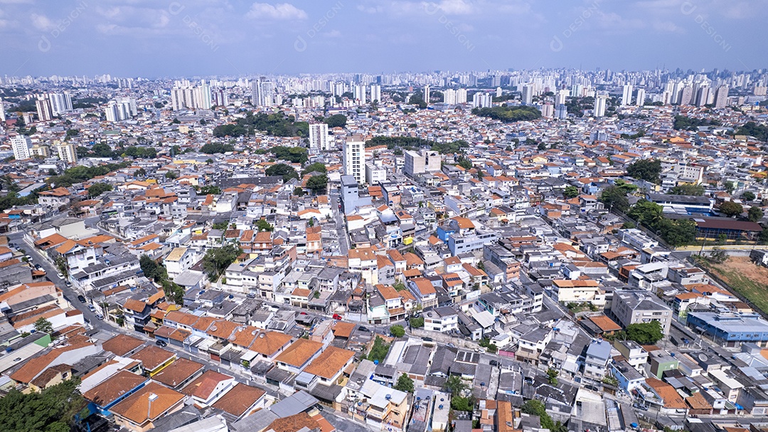 Vista aérea da freguesia de O. Em São Paulo, SP
