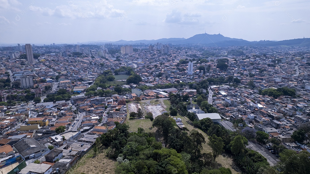 Vista aérea da freguesia de O. Em São Paulo, SP