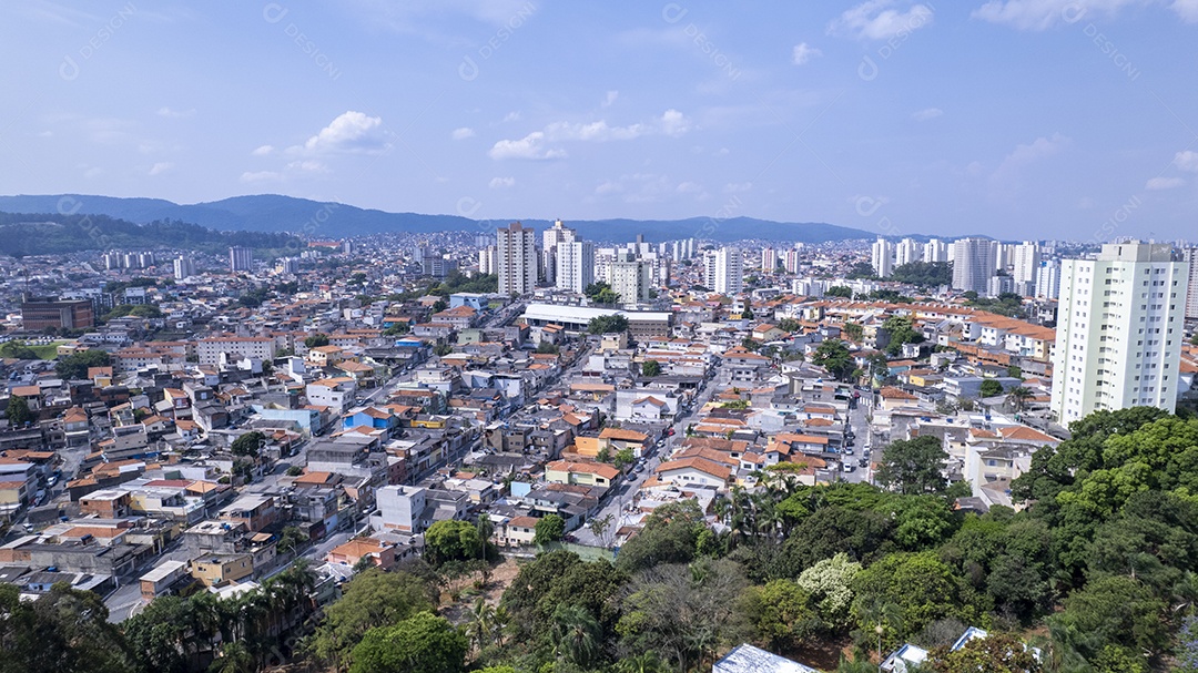 Vista aérea da freguesia de O. Em São Paulo, SP