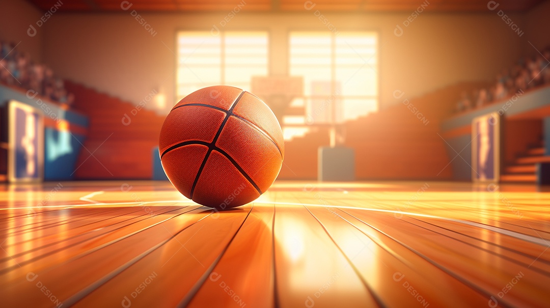 Plano de fundo, tema de basquete