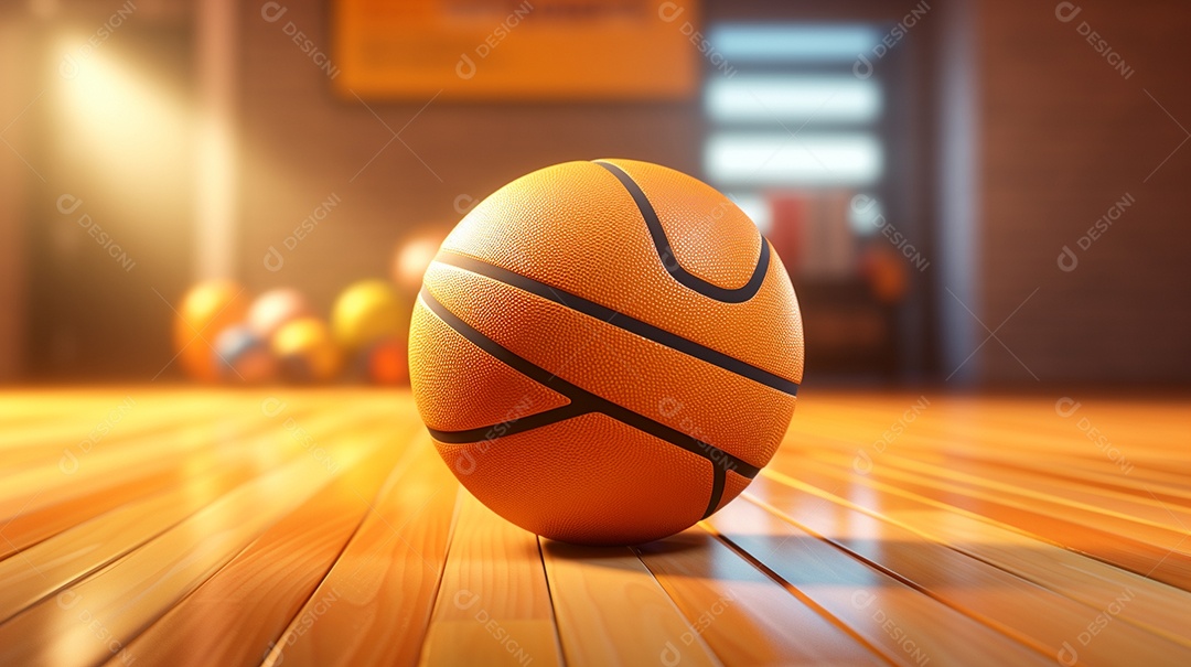 Plano de fundo, tema de basquete