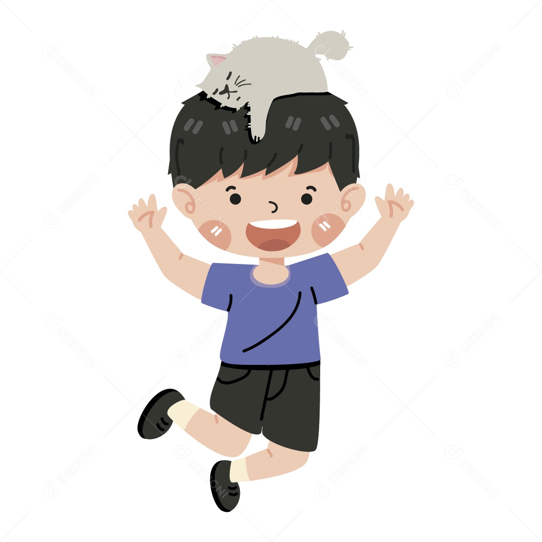 Garota Ilustração Vetor EPS