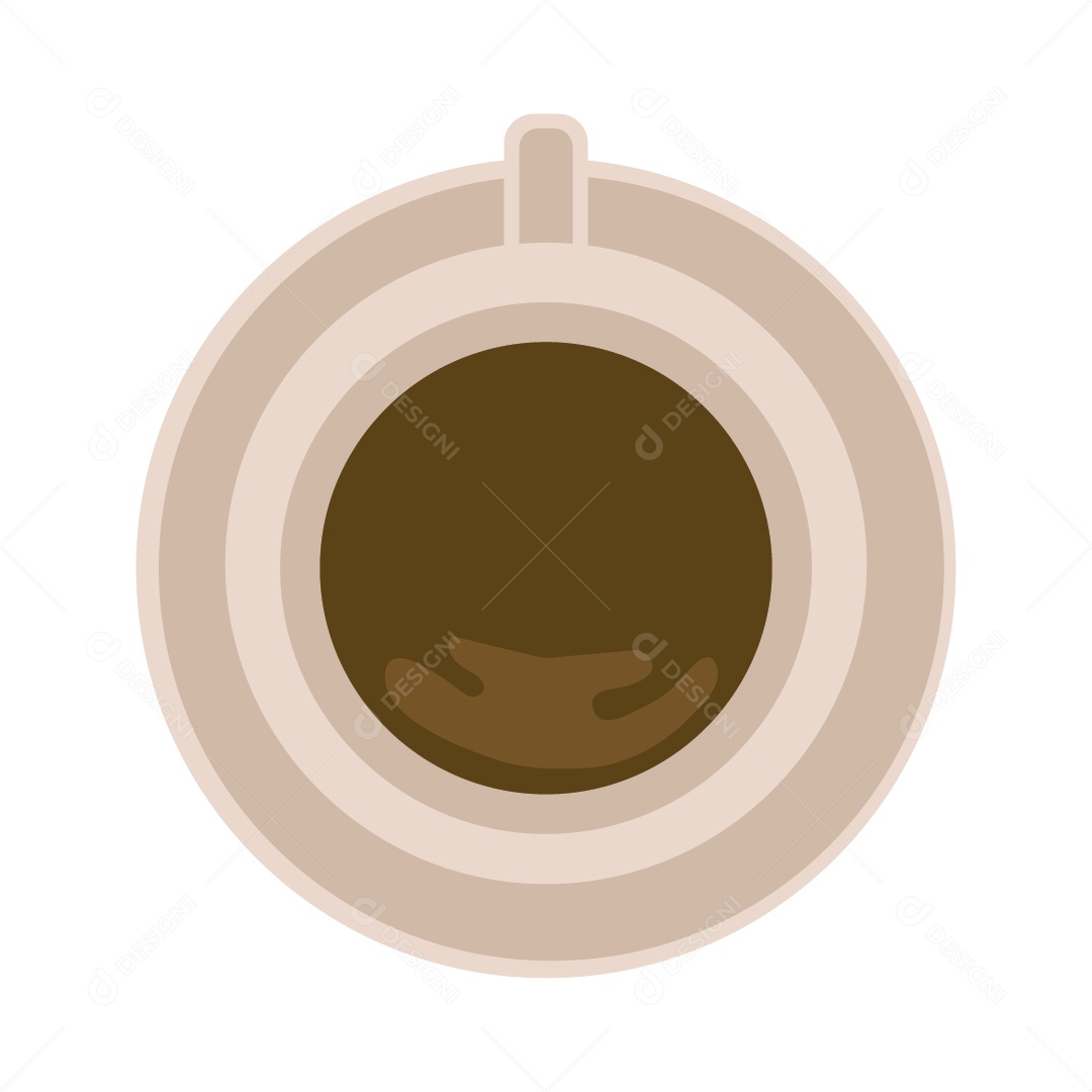 Xícara de Café Ilustração Vetor EPS