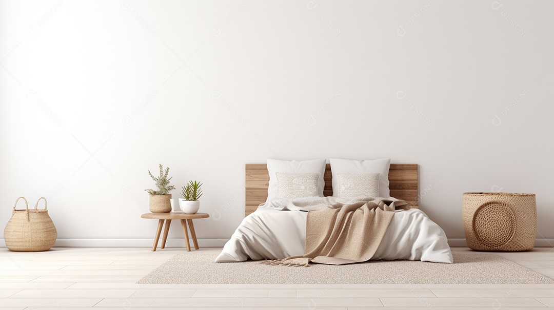 Design de interiores de bebê azul