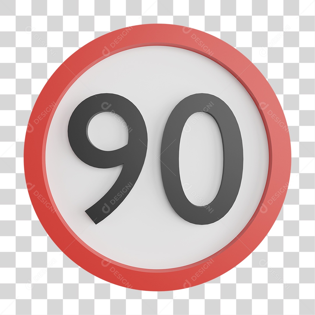 Placa de Trânsito Sinalização Rodoviária PNG Transparente