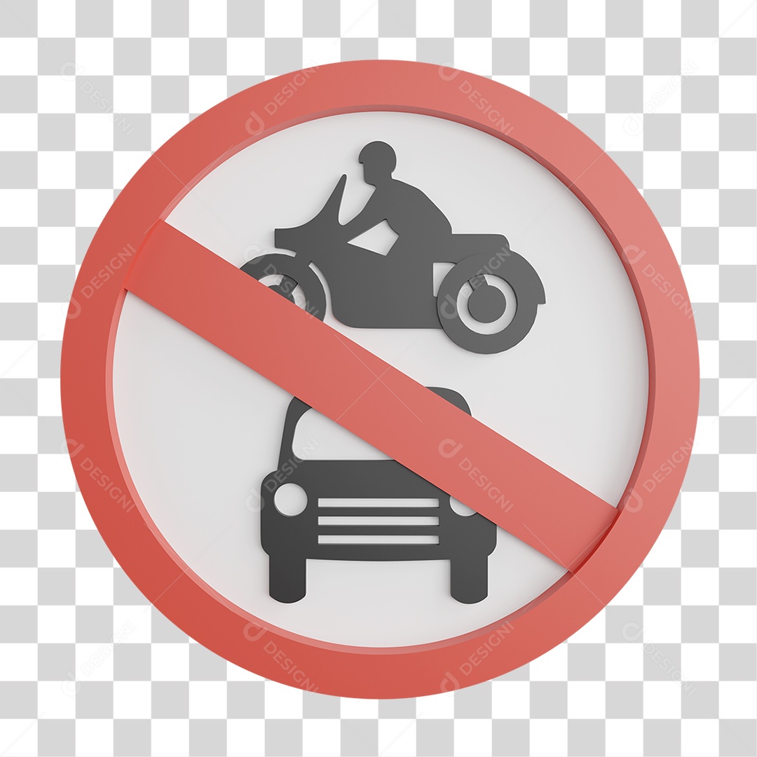 Placa de Trânsito Sinalização Rodoviária PNG Transparente