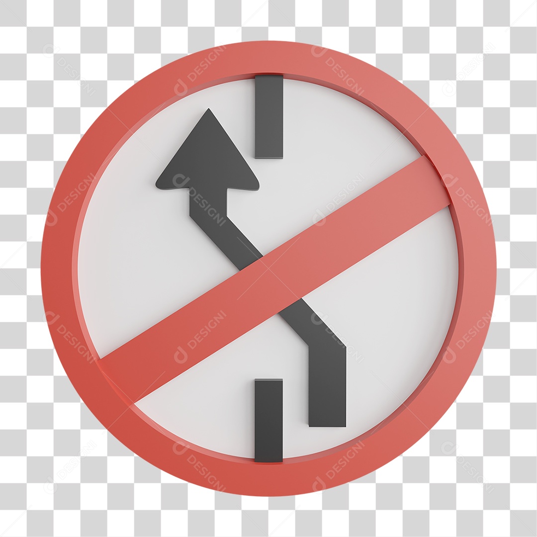 Placa de Trânsito Sinalização Rodoviária PNG Transparente