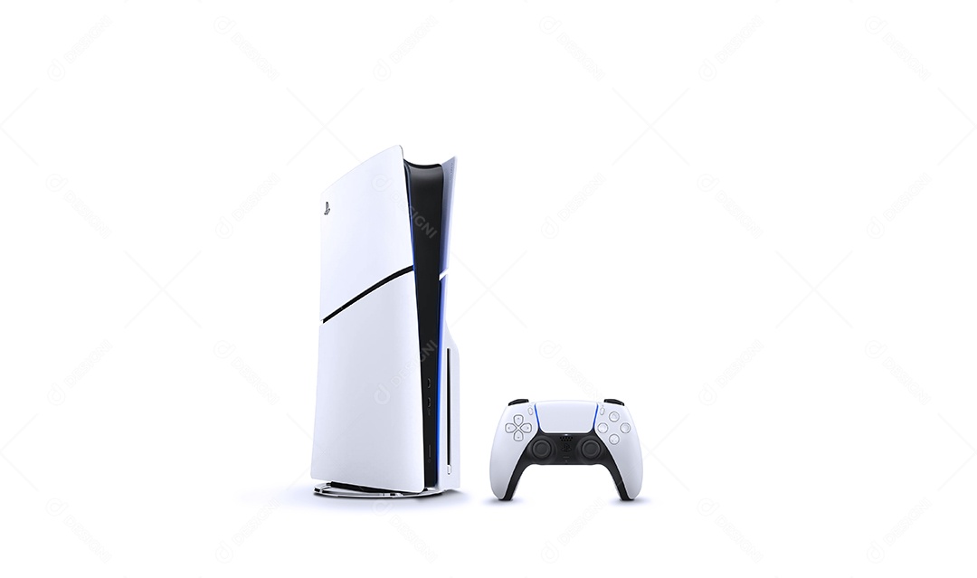 Novo modelo slim e controle do Playstation 5