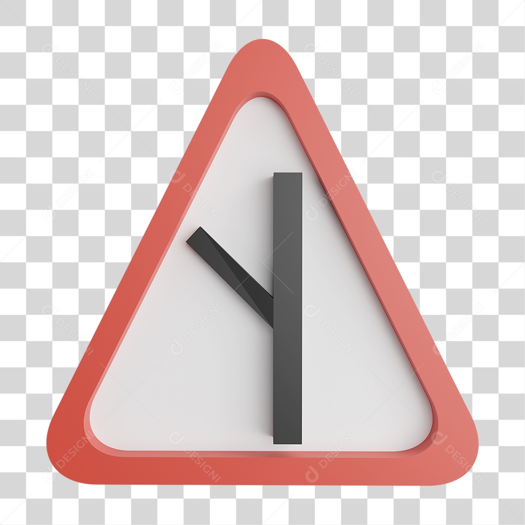 Placa de Trânsito Estradas Sinal PNG Transparente