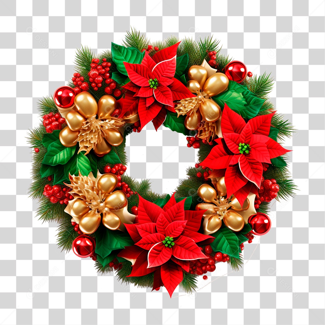 Enfeite de Natal PNG Transparente