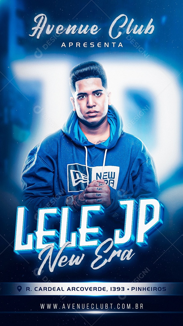 Flyer Story Lele Jp New Era Social Media PSD Editável