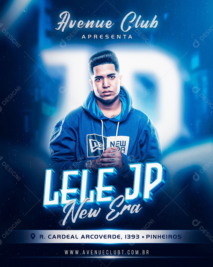 Social Media Flyer Feed Lele Jp New Era PSD Editável