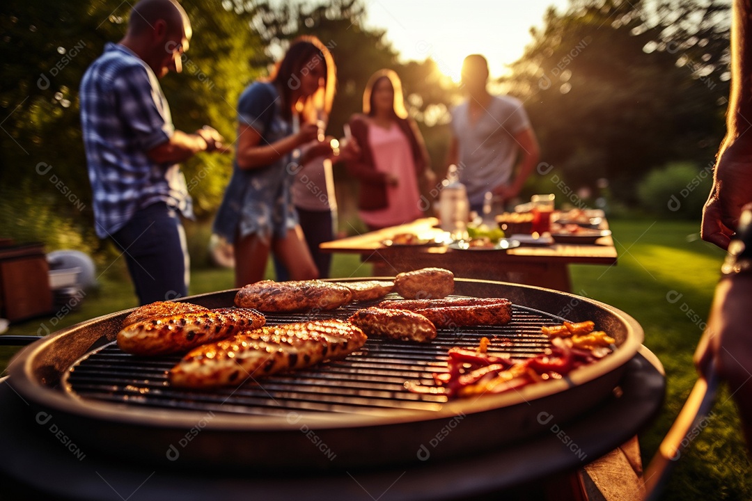 Amigos em uma dia de churrascoAmigos em uma dia de churrasco