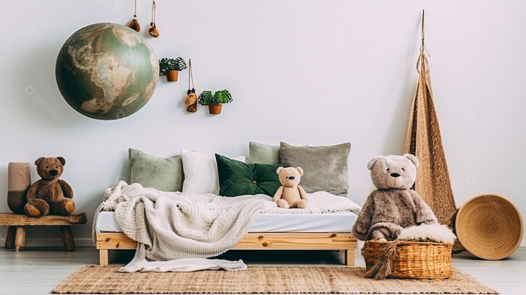 Design de interiores de bebê