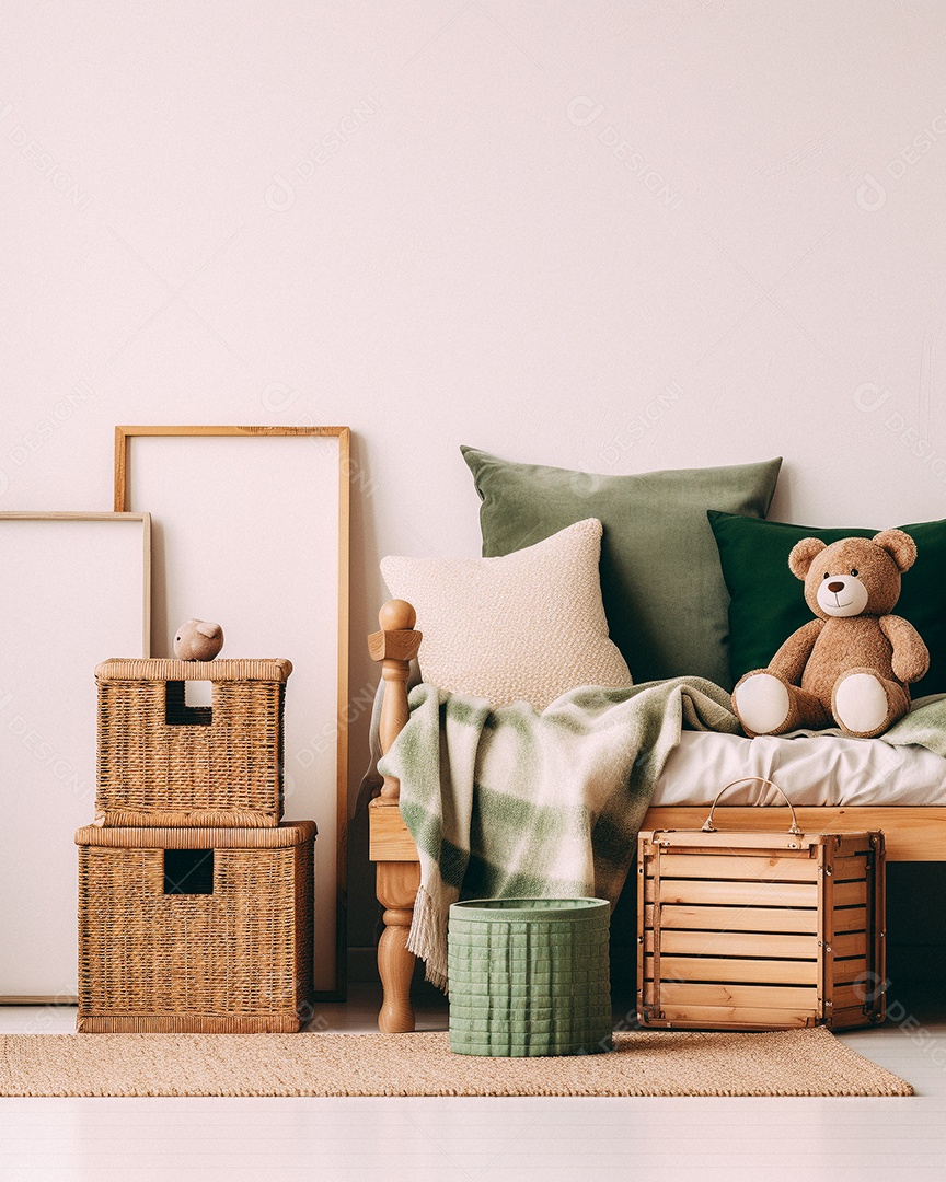 Design de interiores de bebê