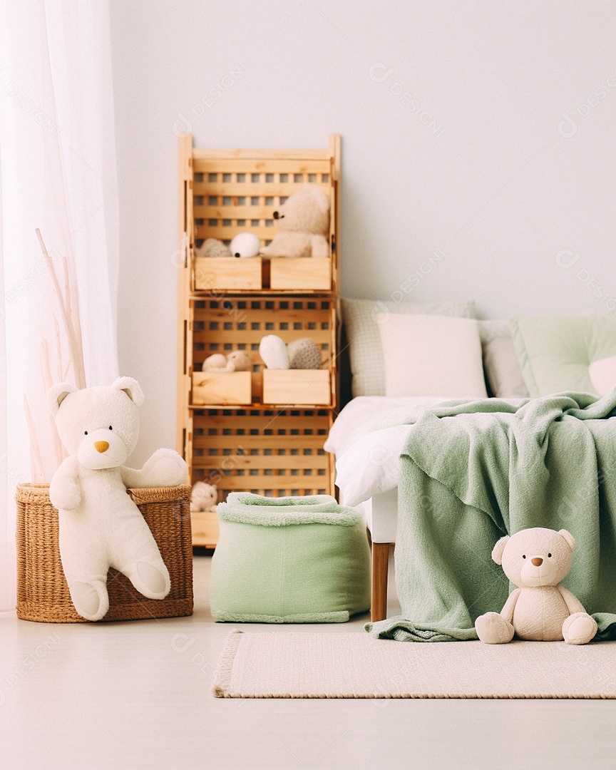 Design de interiores de bebê