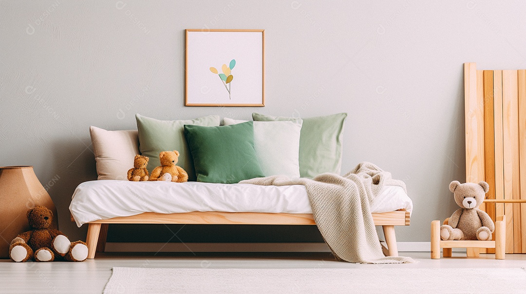 Design de interiores de bebê