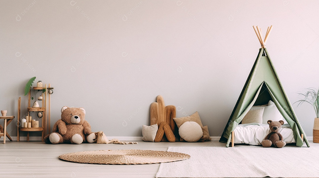 Design de interiores de bebê