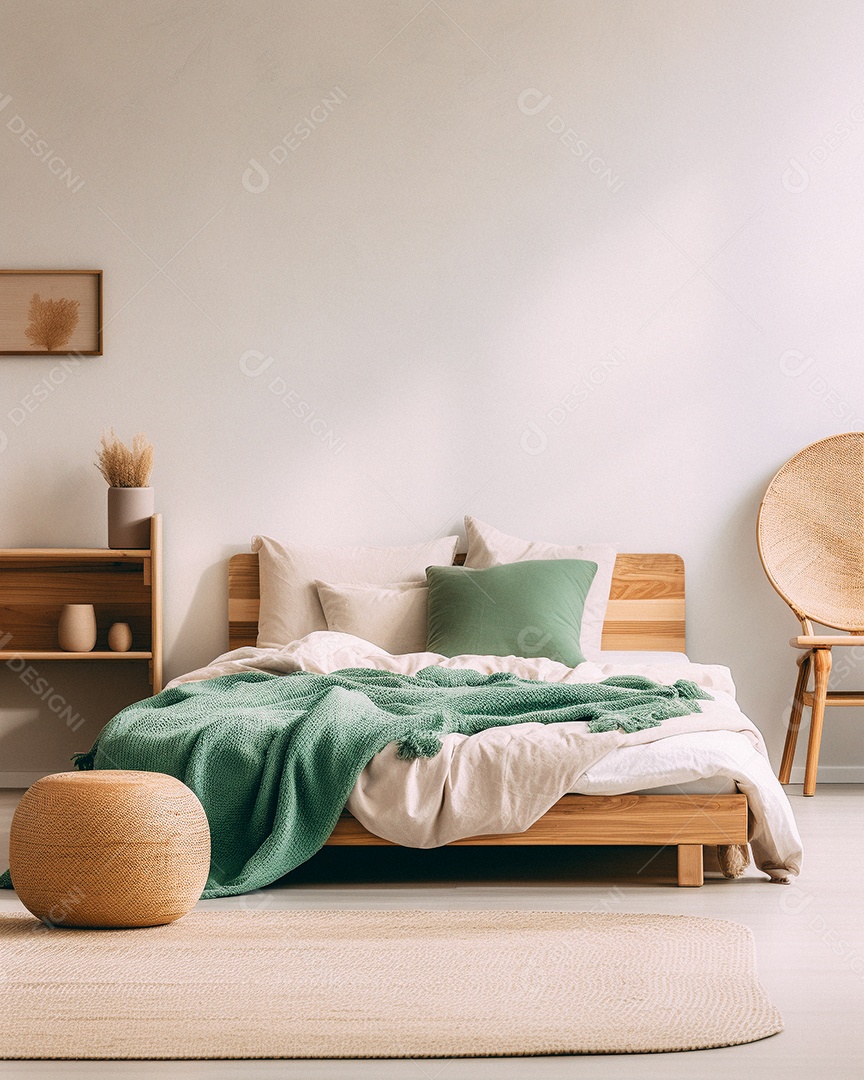 Design de interiores de bebê rosa