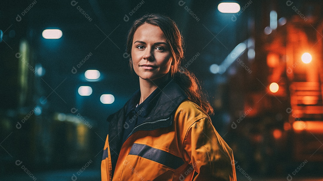 Caminhão dirigindo por uma rodovia