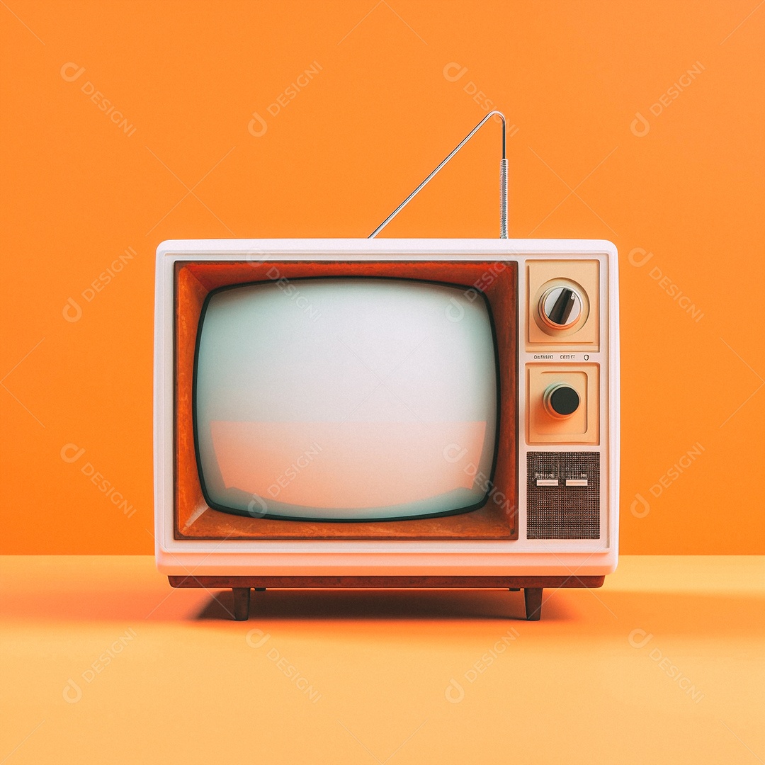 Televisão sobre uma sala