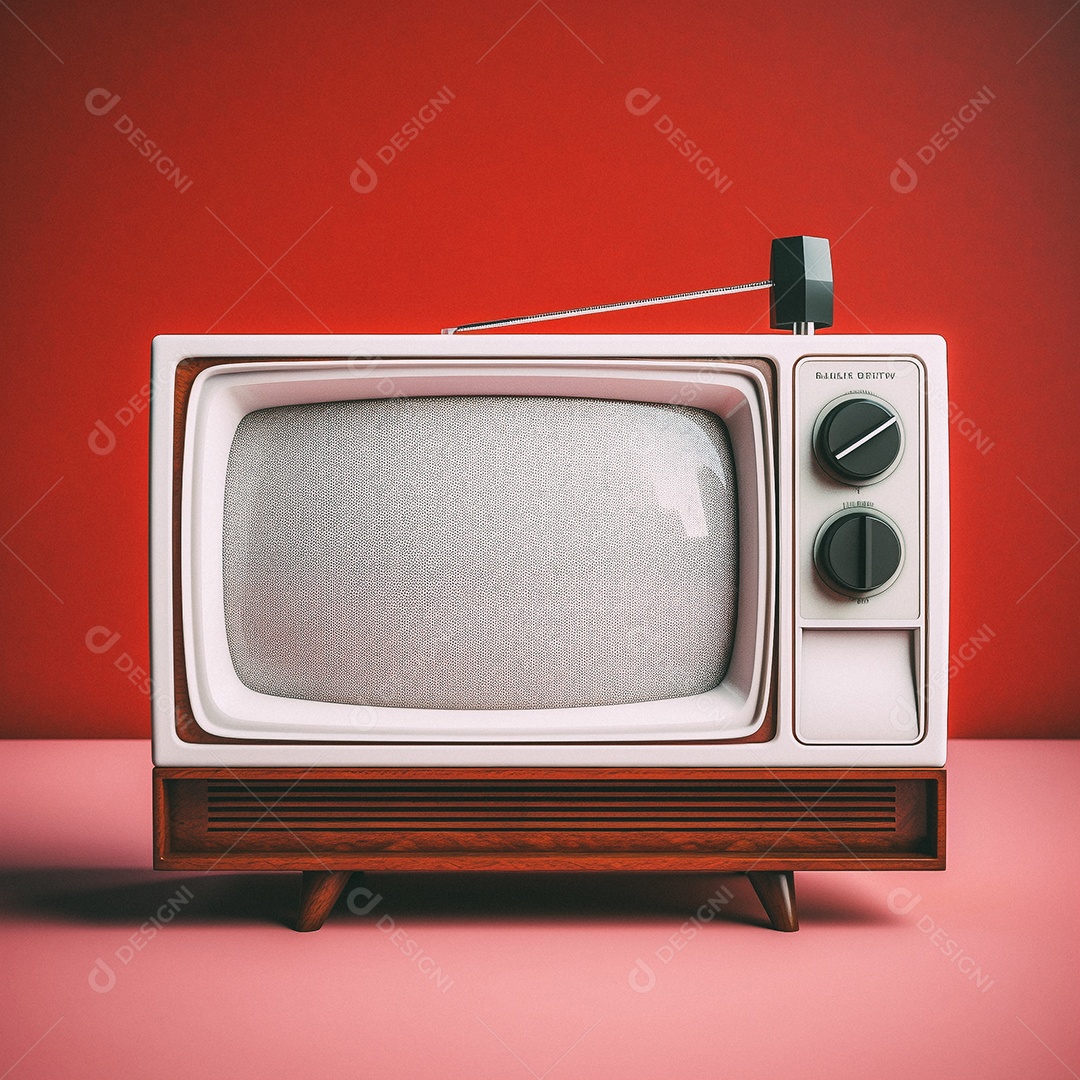 Televisão sobre uma sala