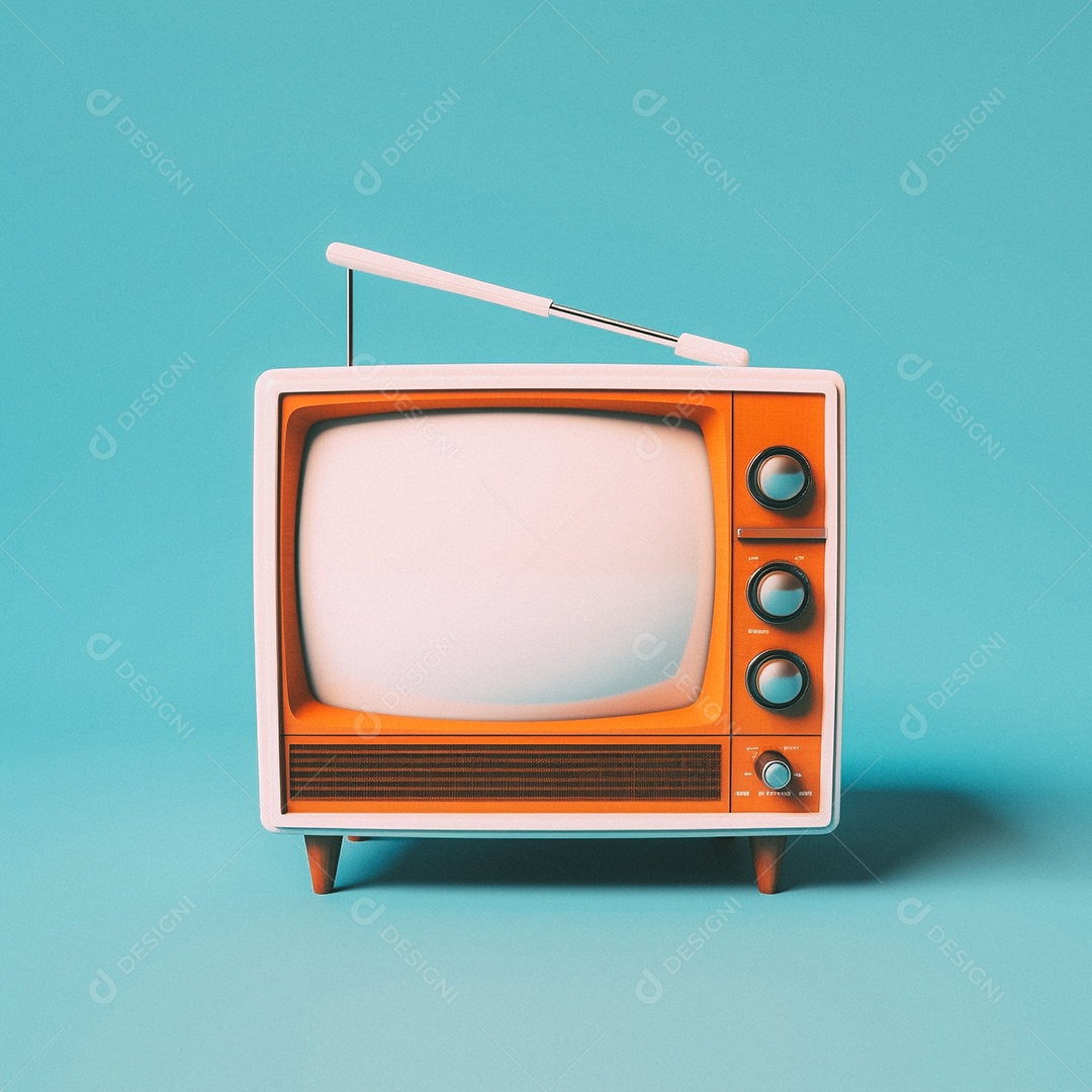 Televisão sobre uma sala