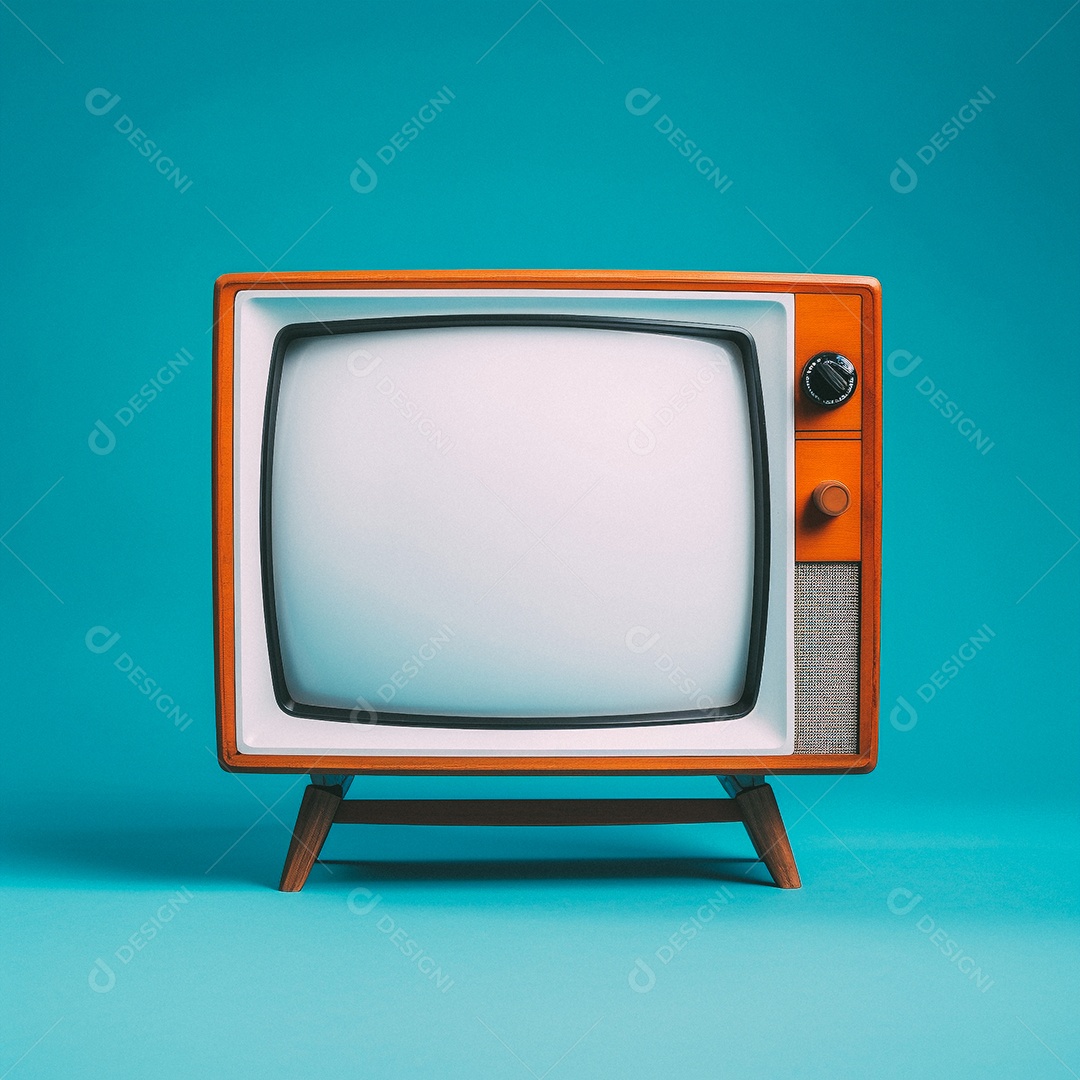 Televisão sobre uma sala