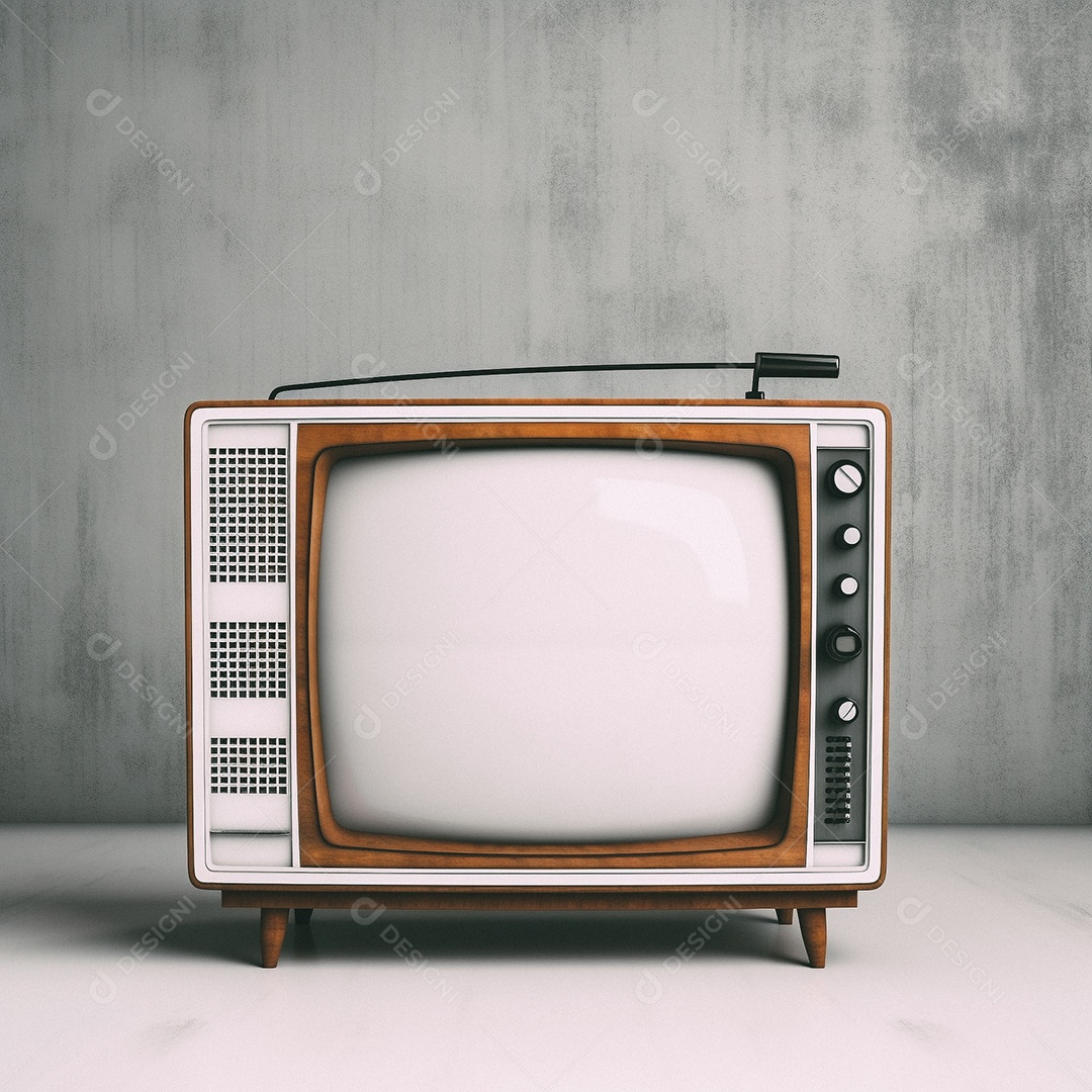 Televisão sobre uma sala