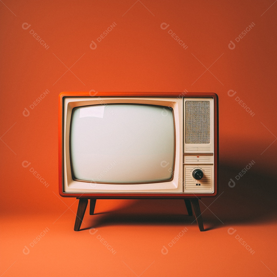 Televisão sobre uma sala