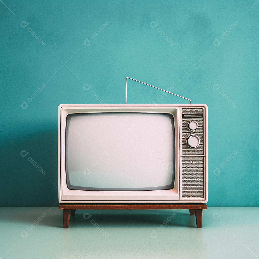 Televisão sobre uma sala